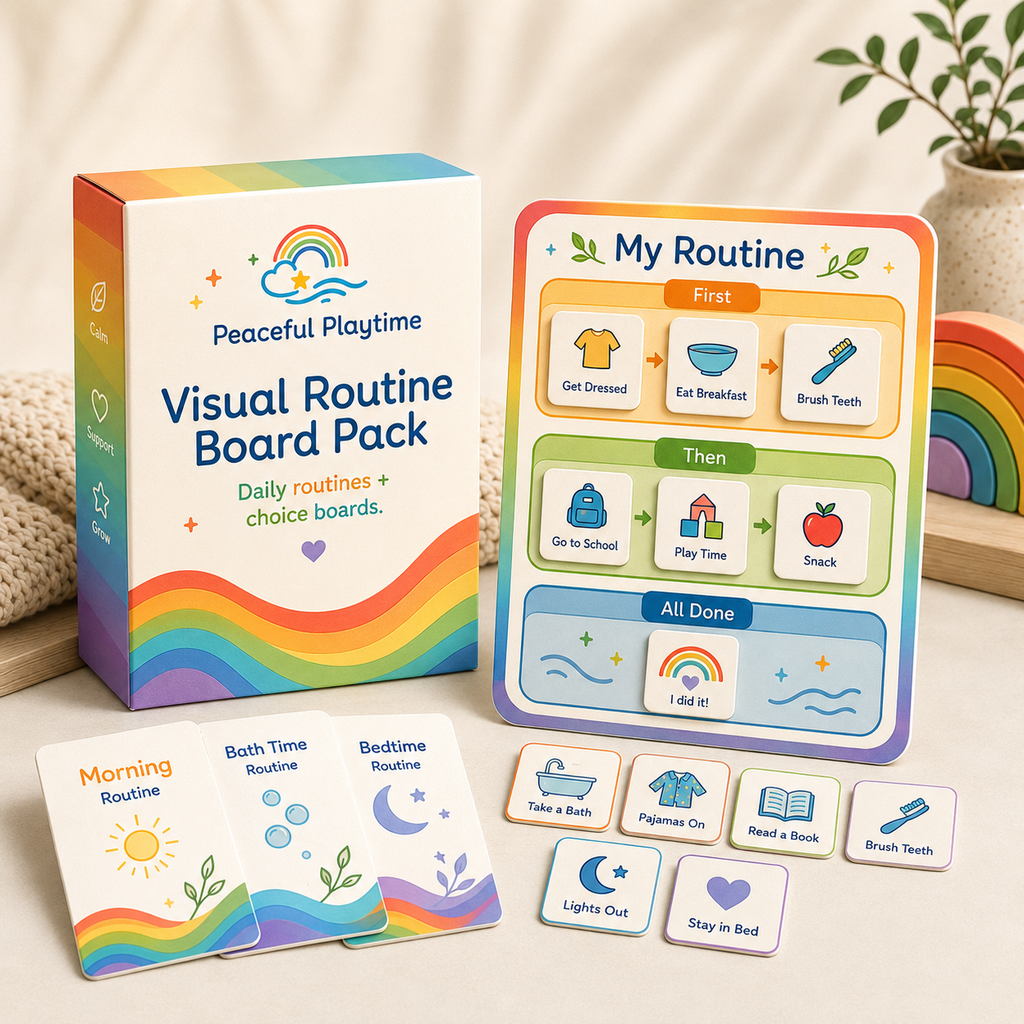 7 Calm Activities – Ready-to-Use Printed Pack