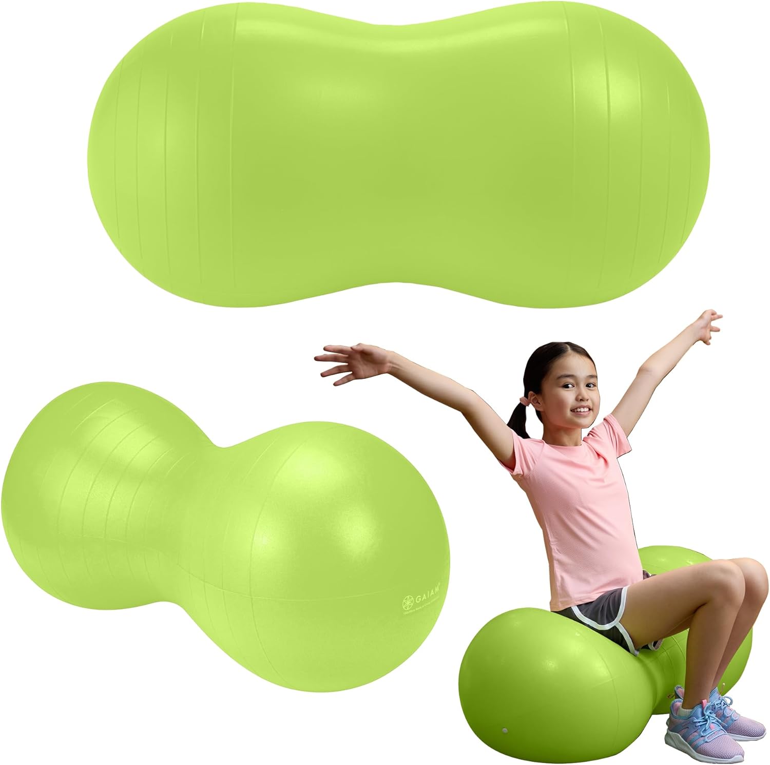 Gaiam Kids Peanut Ball Chair — Flexible Seating for Classroom & Home