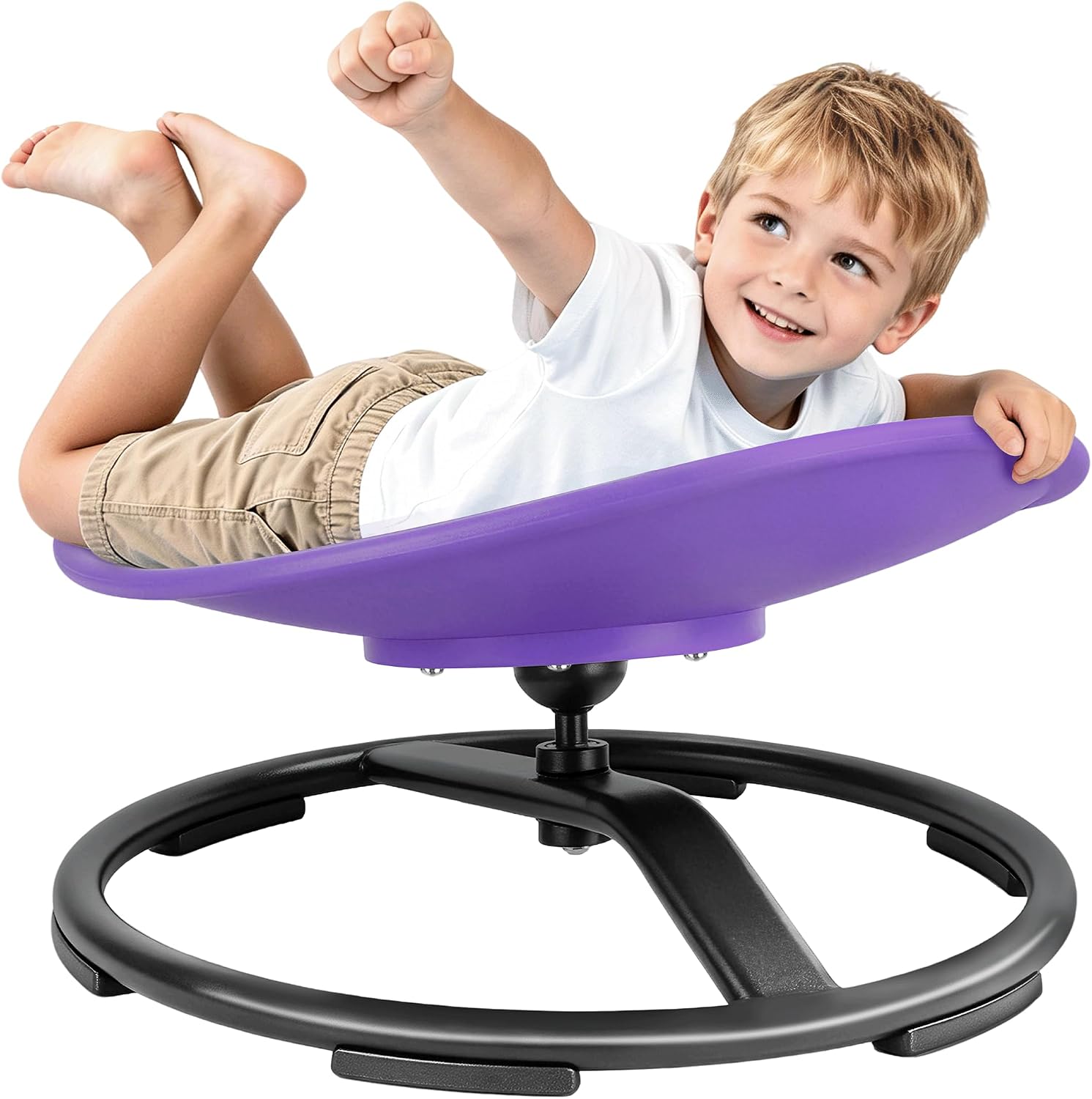 Pterying Sensory Spinning Chair for Kids — Ages 3+ Body Coordination & Calm