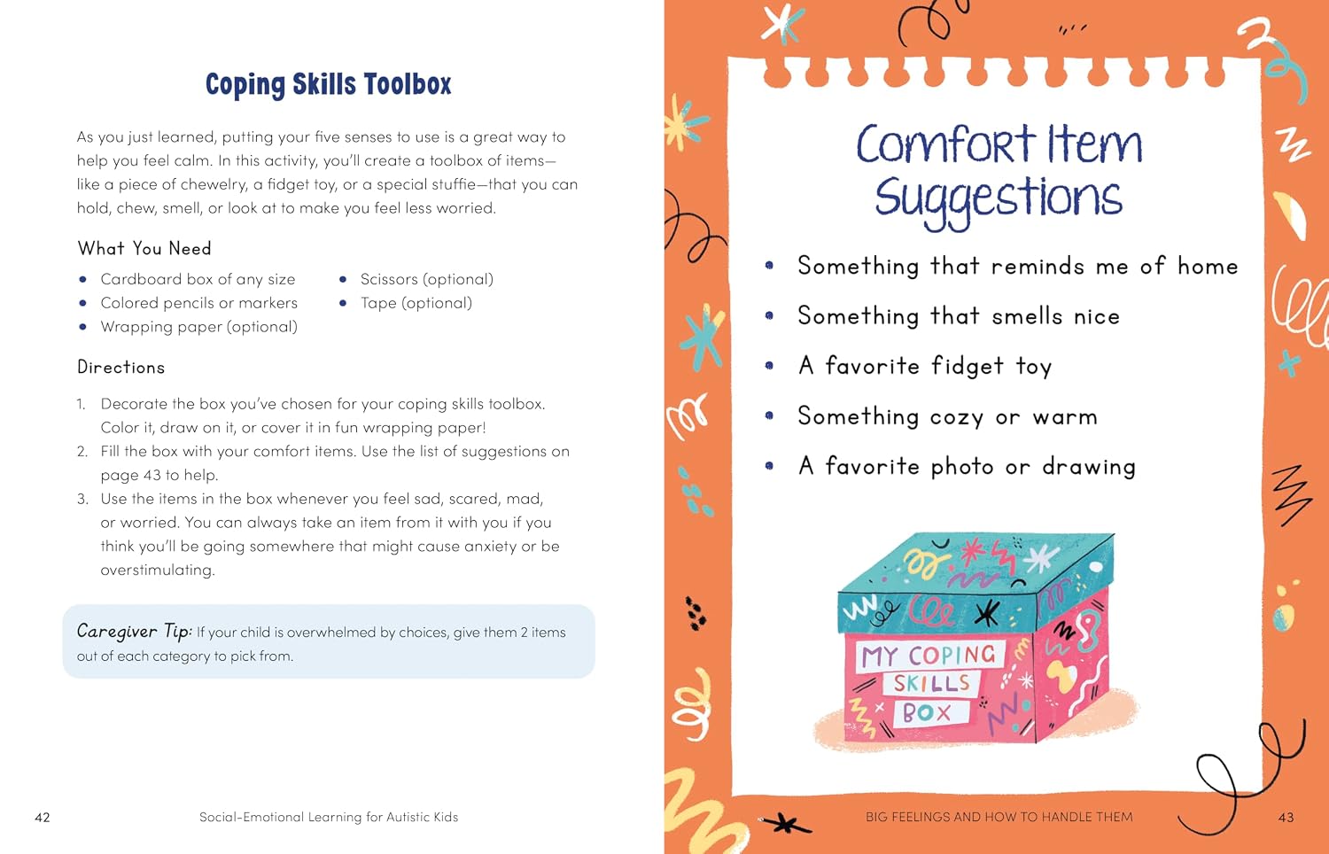 Social-Emotional Learning Fun Activities to Manage Big Feelings