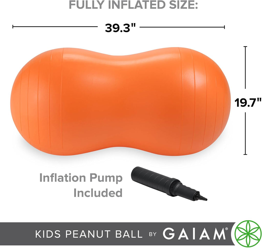 Gaiam Kids Peanut Ball Chair — Flexible Seating for Classroom & Home
