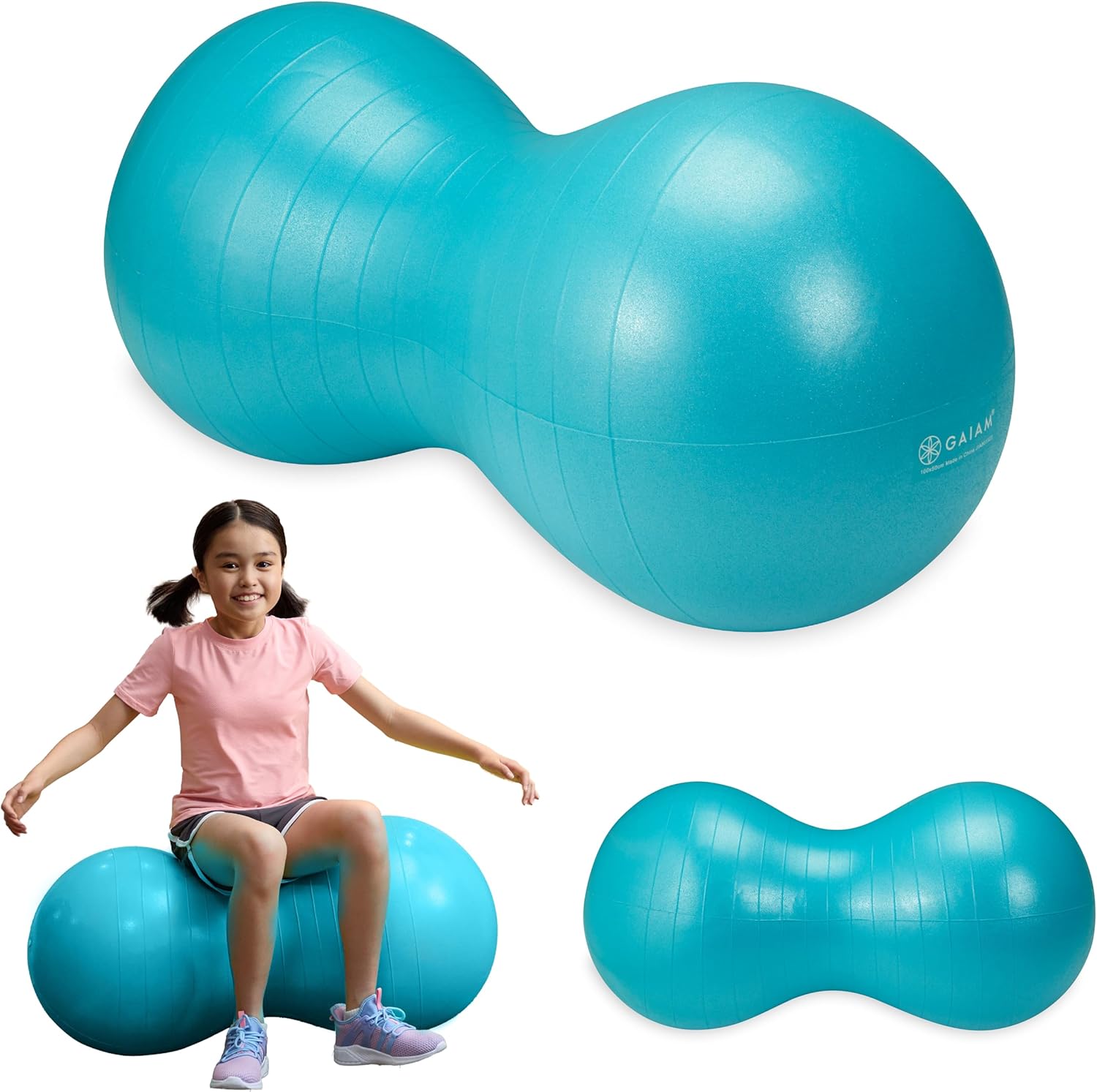 Gaiam Kids Peanut Ball Chair — Flexible Seating for Classroom & Home
