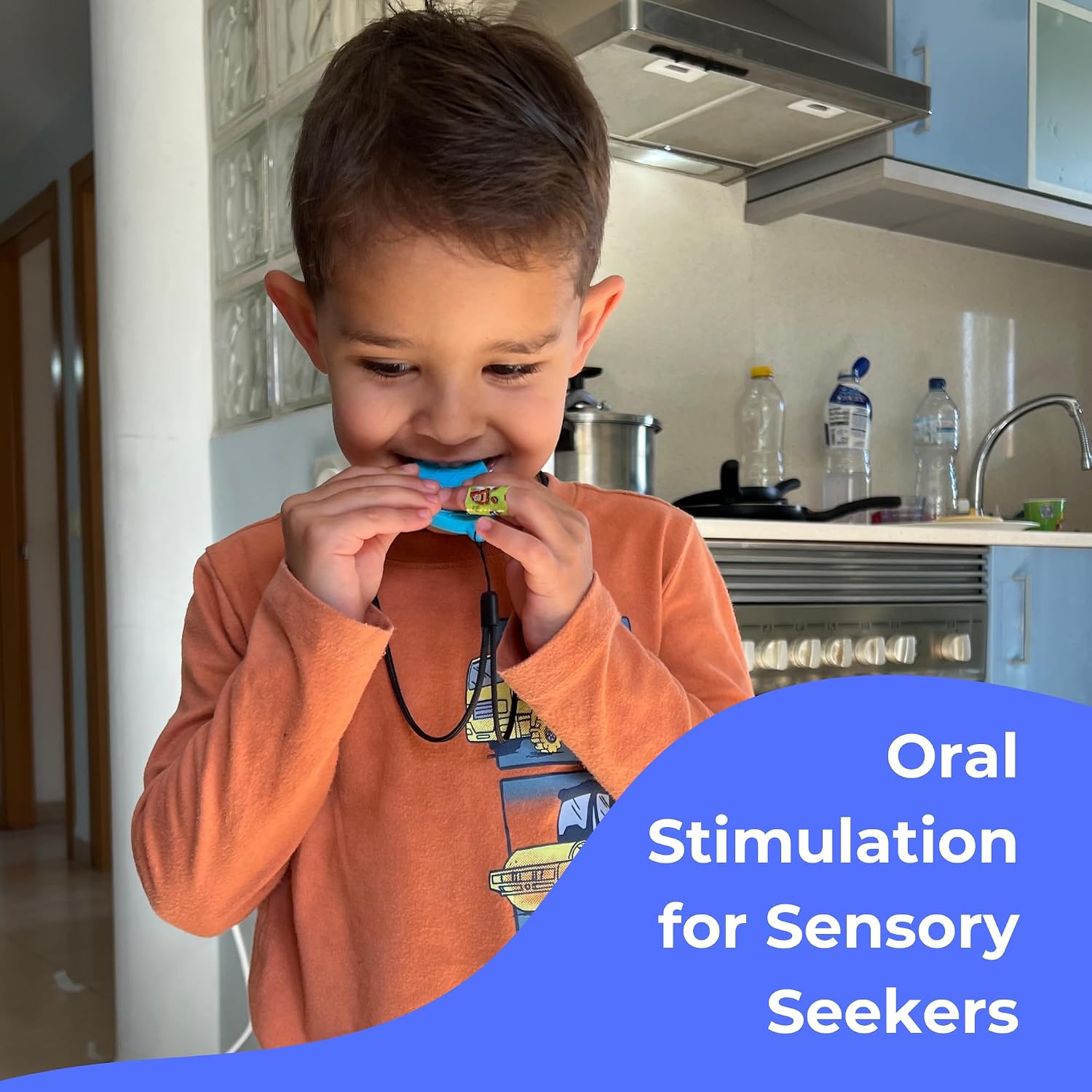 Sensory Chew Necklace Set for Kids — 9 Chewies for Autism & Sensory Needs