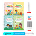 English Alphabet Engraved Lettering Template for Kids