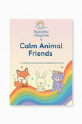 Calm Animal Friends coloring book cover